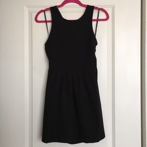 Black Open-Back Dress- Women’s